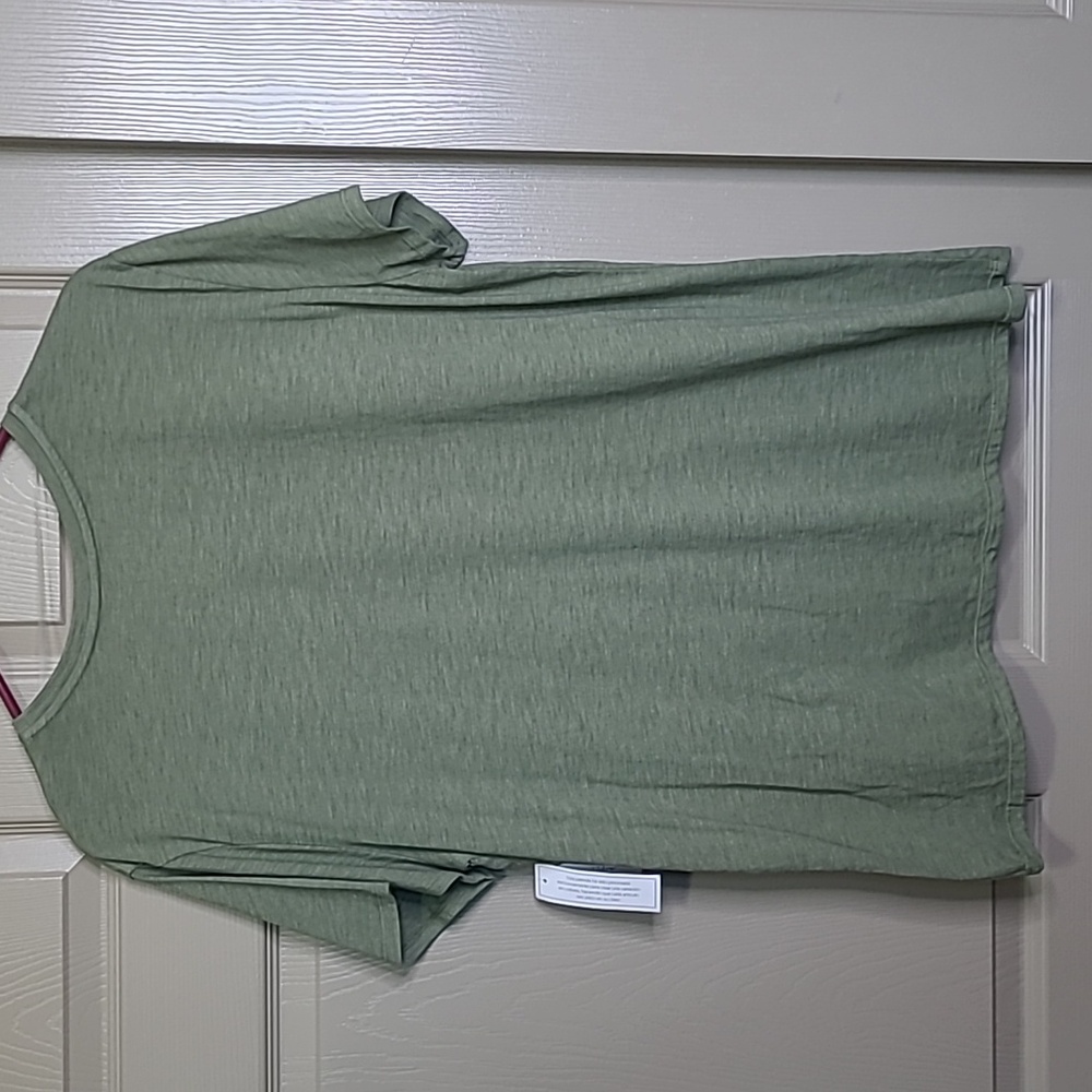 NWT Time and Tru Women's Sage Twist  Front Hem Tunic Tee Sixe XL - Picture 5 of 5